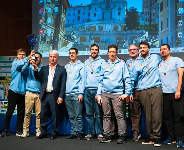 Lazio scacchi Campione d'Italia 2026: è il secondo titolo consecutivo