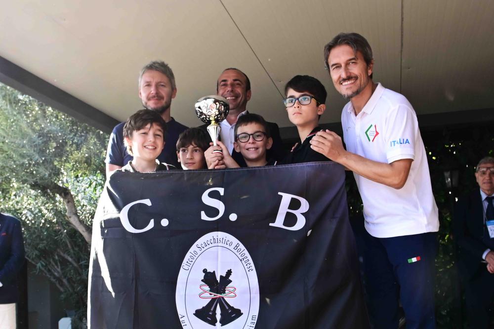 Circolo Scacchistico Bolognese Manga Blitz, vincitore dell'under 10