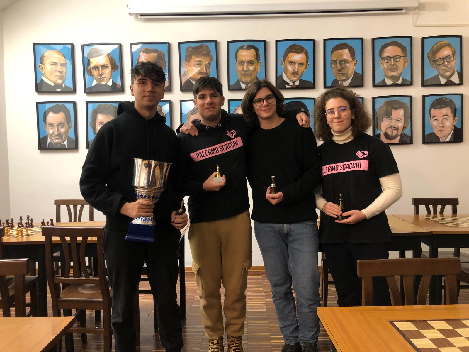 Campionati italiani on line a squadre: il primo titolo se lo aggiudica Palermo