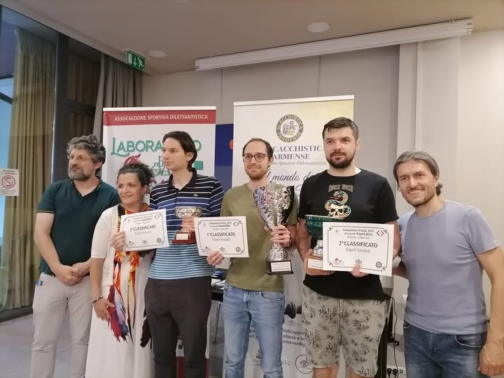 Campionati Gioco Rapido: i vincitori dei quattro titoli italiani