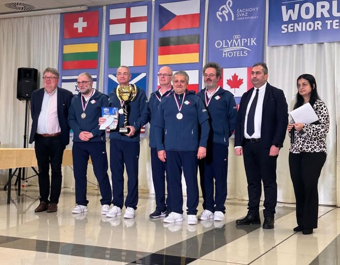 Mondiali Seniores: la Nazionale Over 50 è medaglia d'argento!