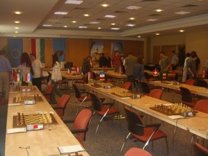 panoramica della sala di gioco 